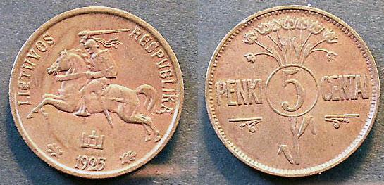 Lithuanian-1925,-1936-&-1938